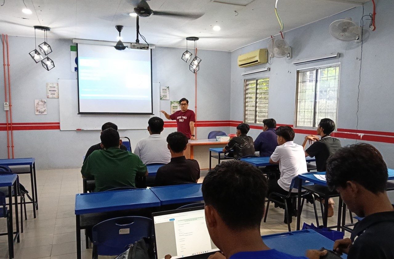 Training session conducted in a classroom setting